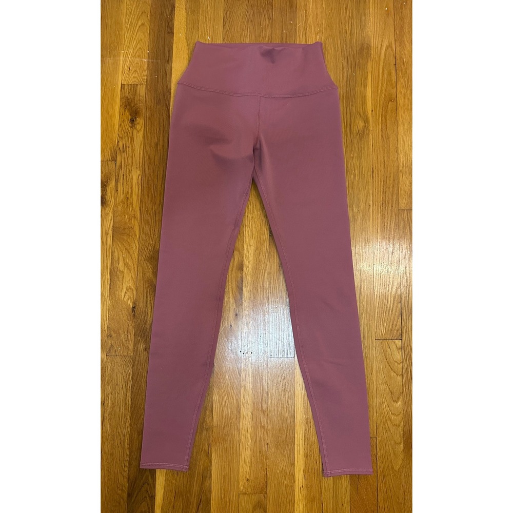 Alo Yoga High-Waist Airbrush Leggings Mauve Pink W5473R Womens Small